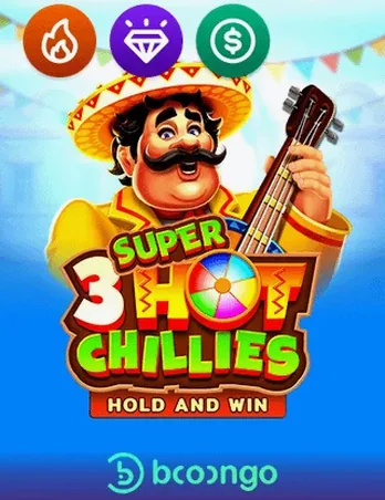 Gokkast 3 Super Hot Chillies van 3Oaks bij Winner Island