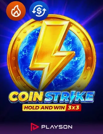 Gokkast Coin Strike Hold and Win van Playson bij Winner Island