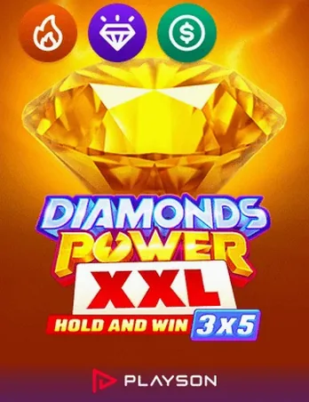 Gokkast Diamonds Power XXL Hold And Win van Playson bij Winner Island