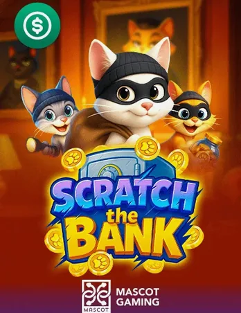 Gokkast Scratch the Bank van Mascot bij Winner Island