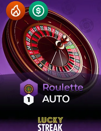 Livetafel Auto Roulette 1 Lucky Streak bij Winner Island