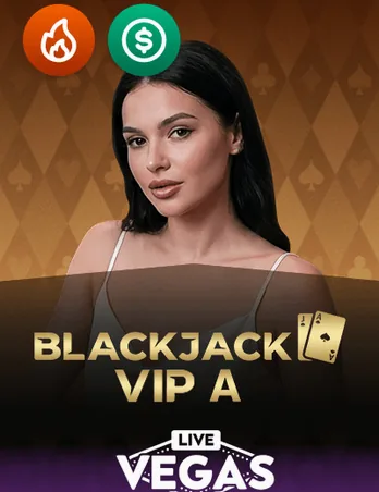Livetafel BlackJack VIP A LiveVegas bij Winner Island