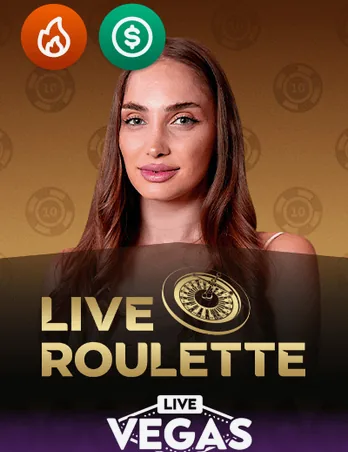 Livetafel Live Roulette Live Vegas bij Winner Island