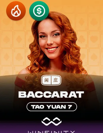 Livetafel Tao Yuan Baccarat 7 Winfinity bij Winner Island